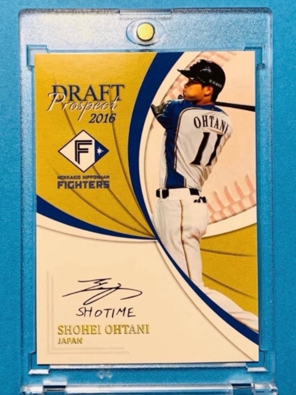 Shohei Ohtani Rookie Card 2016 Japan Draft Prospect